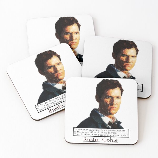 Item preview, True Detective Rust Cohle Like A Tense Everyday Character Find Clues In The Serial Murder Cases designed and sold by TrueDetectiveBr.