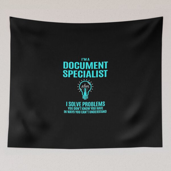 Item preview, Document Specialist T Shirt - Document Specialist I Solve Problems Gift Item Tee designed and sold by politevann.
