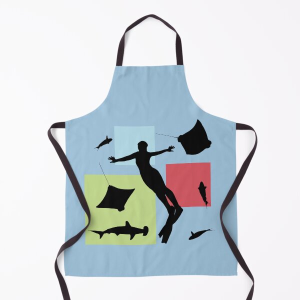 Item preview, Freediving Girl Exploring the Ocean World Marine Lives designed and sold by Arkneer.