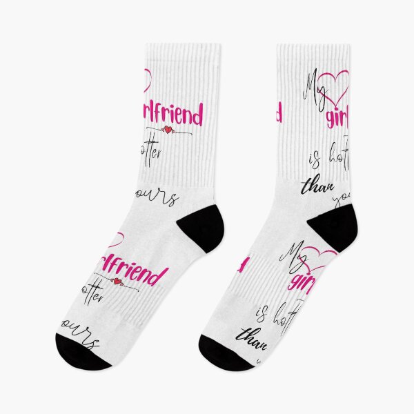 Item preview, My girlfriend is hotter than yours designed and sold by Preety Padhiyar.