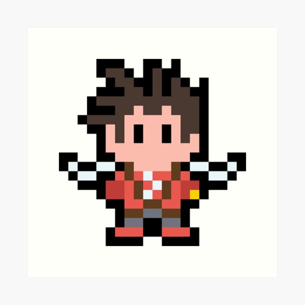 Aperçu de l'œuvre Pixel Lloyd Irving créée et vendue par Impish MATT's Pixels.