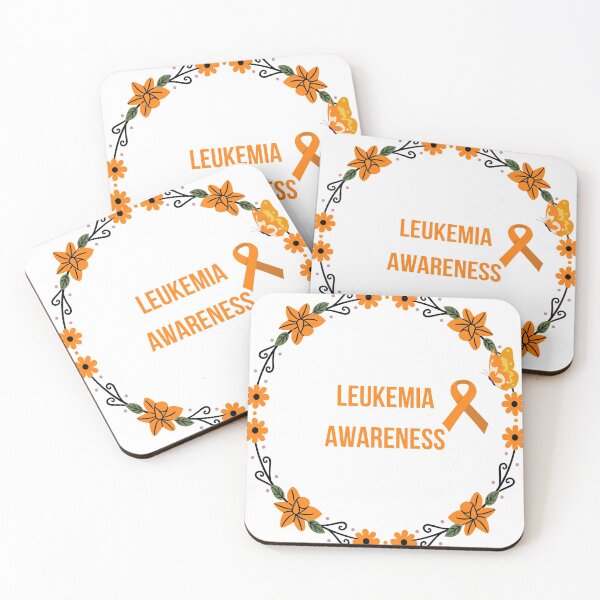 Item preview, Leukemia Awareness Floral Design designed and sold by Dog Hair and Healing.