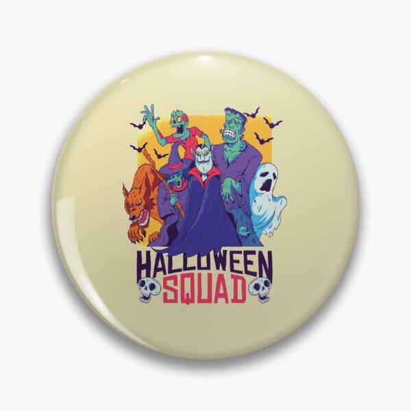 Item preview, Halloween Monster Squad // Zombie, Witch, Vampire, Ghost, Werewolf, Frankenstein  designed and sold by Frederickzach92.