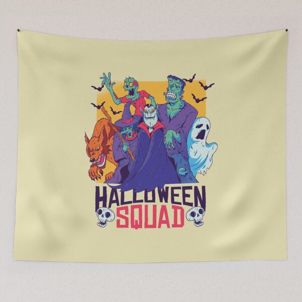 Item preview, Halloween Monster Squad // Zombie, Witch, Vampire, Ghost, Werewolf, Frankenstein  designed and sold by Frederickzach92.
