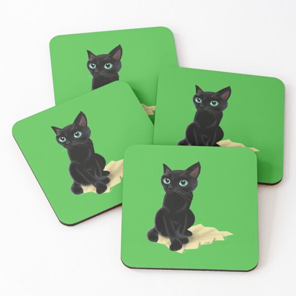 Item preview, Lovely T-ShirtBlack little kitty  designed and sold by Dkartdesign.