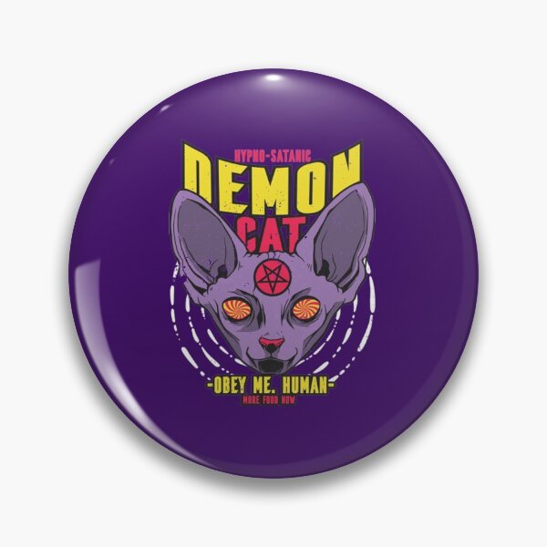 Item preview, Retro Demon Sphynx Cat  designed and sold by Frederickzach92.