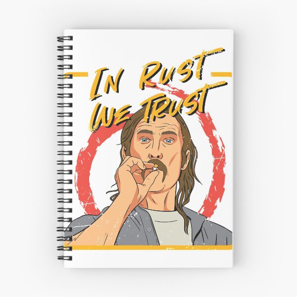 Item preview, True Detective Iconic - In Rust We Trust Like A Tense Everyday Character Find Clues In The Serial Murder Cases designed and sold by TrueDetectiveBr.