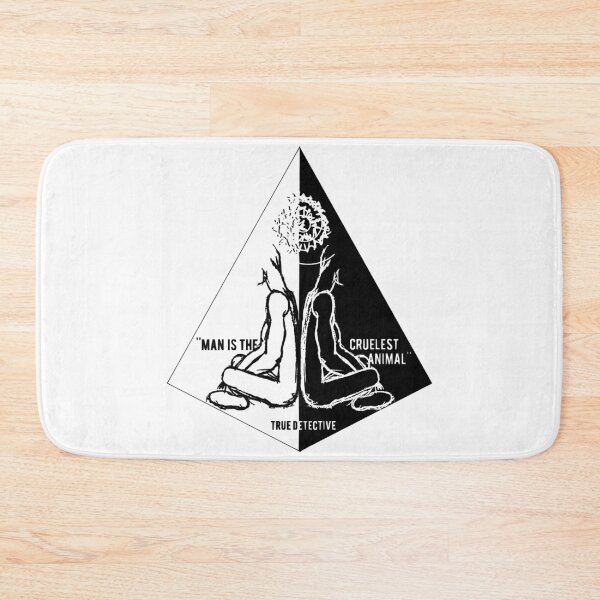 Item preview, True Detective Like A Tense Everyday Character Find Clues In The Serial Murder Cases Carcosa designed and sold by TrueDetectiveBr.