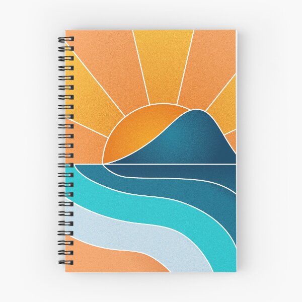 Item preview, Sunset on the beach, Abstract, Sun on the beach, Beach, Sealover, Mid century designed and sold by creativitygood.