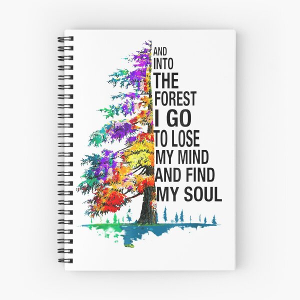 Item preview, And Into The Forest I Go To Lose My Mind And Find My Soul designed and sold by BonnieBednar31.