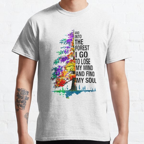 Pro And Into The Forest I Go To Lose My Mind And Find My Soul Fish Under  Tree Fishing Shirt - ValleyTee