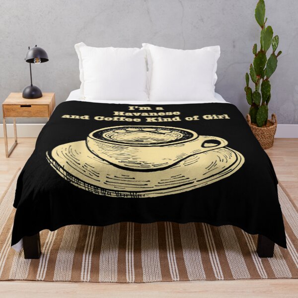 Item preview, I'm a Havanese and Coffee Kind of Girl Havanese Cuban designed and sold by GarrickShop.