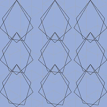 Artwork thumbnail, Geometric Pattern by Taleahsdesigns