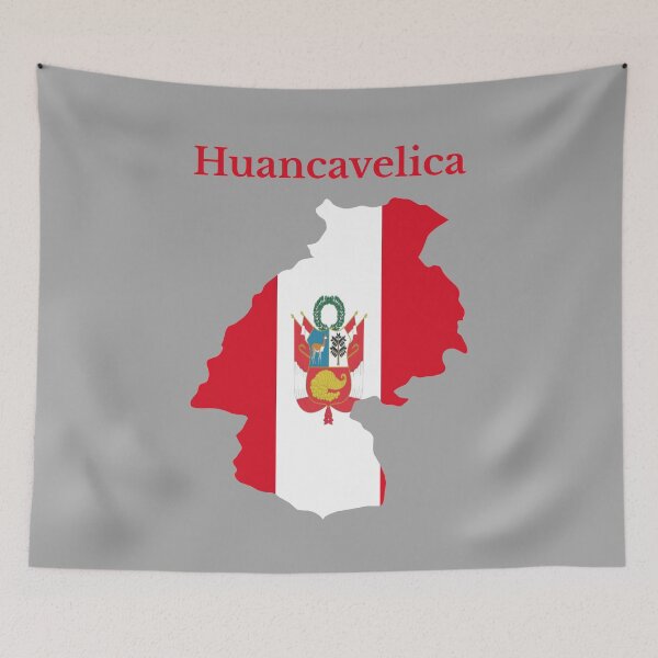 Item preview, Huancavelica Department Map Design, Peru designed and sold by marosharaf.