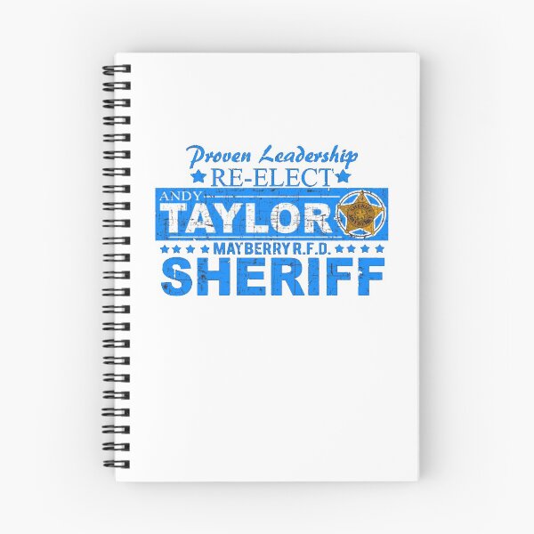 Artikelvorschau, Wiederwahl von Andy Taylor Sheriff aus der Andy Griffith Show entworfen und verkauft von A Little Bit of  Everything.