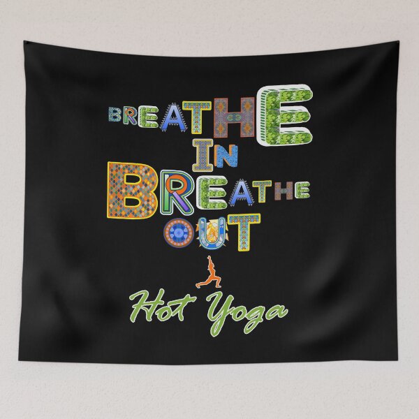 Item preview, Breathe In Breathe Out Hot Yoga designed and sold by artfulnotebook.