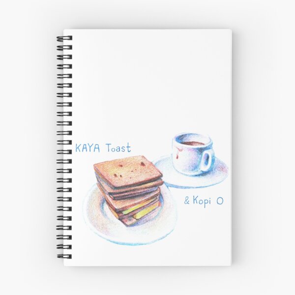 Item preview, Kaya toast & Kopi O from Singapore designed and sold by ChangChunTzu.