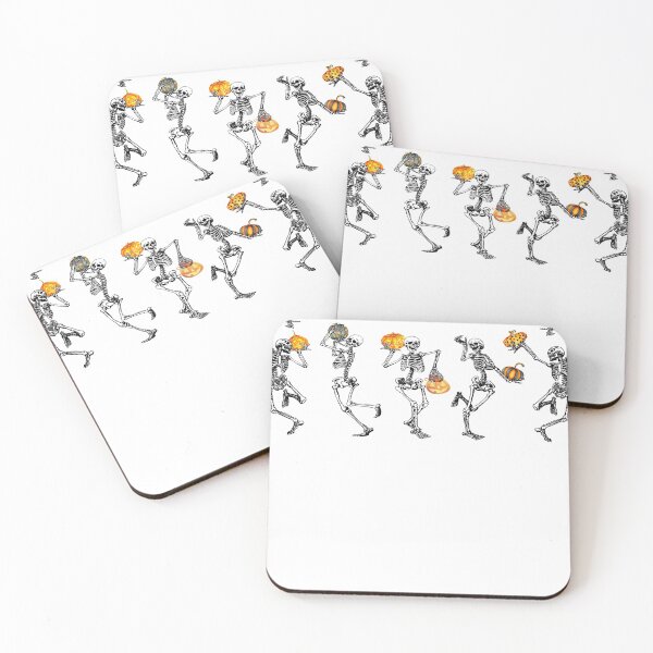 Item preview, Dancing Skeleton Halloween Halloween Pumpkins Happy Fall designed and sold by Claytonstore.
