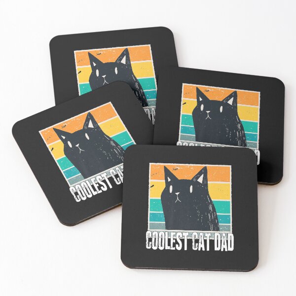 Item preview, Mens Cat Daddy Vintage Retro The Coolest Cat Dad Ever For Me 2021 Premium T-Shirt designed and sold by tinhpham.