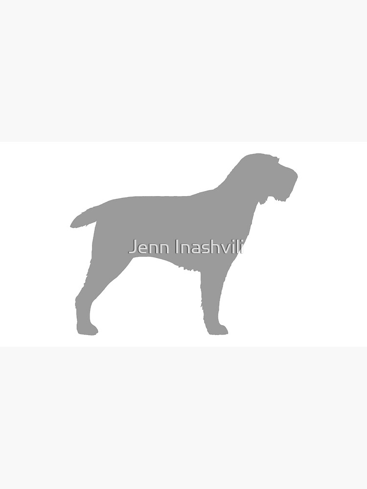 Spinone Italiano Silhouette(s) by ShortCoffee