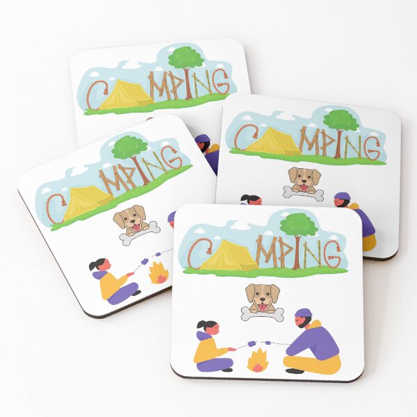 Item preview, Best Camping With My Dog Design designed and sold by LapuniStore.