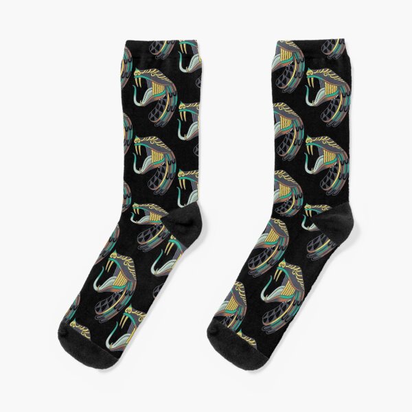 Vintage snake  Socks