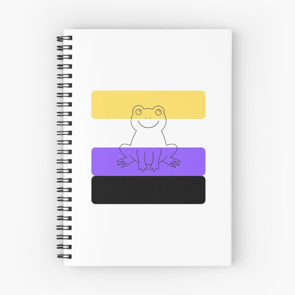 Item preview, Nonbinary pride frog  designed and sold by Lupe8707.