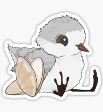 Piper - Baby Sandpiper mit Muscheln Sticker