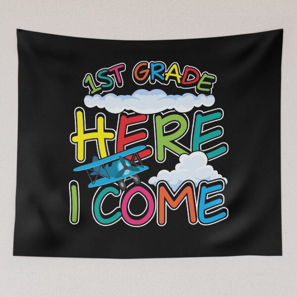 Item preview, 1st grade here i come first day of school Long Sleeve  designed and sold by GerdaShop.