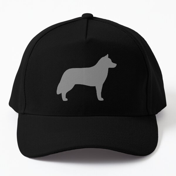 Siberian Husky Silhouette(s) Baseball Cap