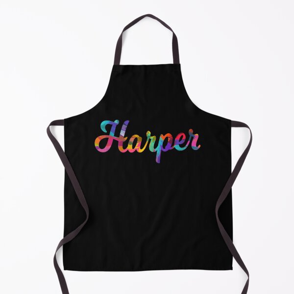 Item preview, Harper abstract painting girl's name designed and sold by ComicKitsch.