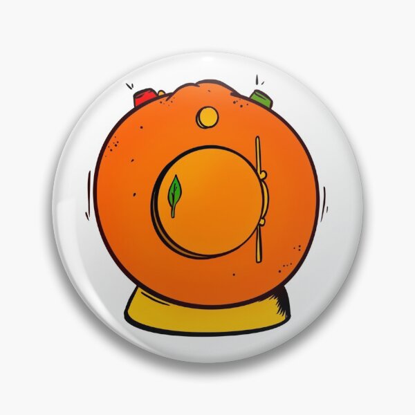 Item preview, Orange Washing Machine designed and sold by JeminiArts.