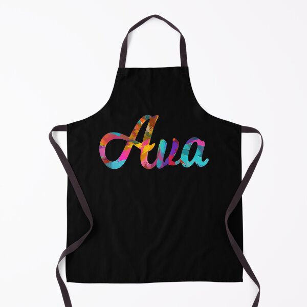 Item preview, Ava abstract painting girl's name designed and sold by ComicKitsch.