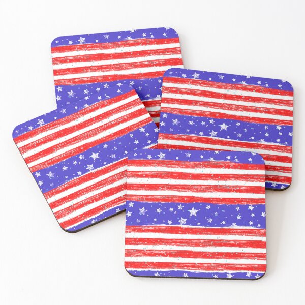 Item preview, Fun Stars and Stripes Pattern designed and sold by PurpleMt.