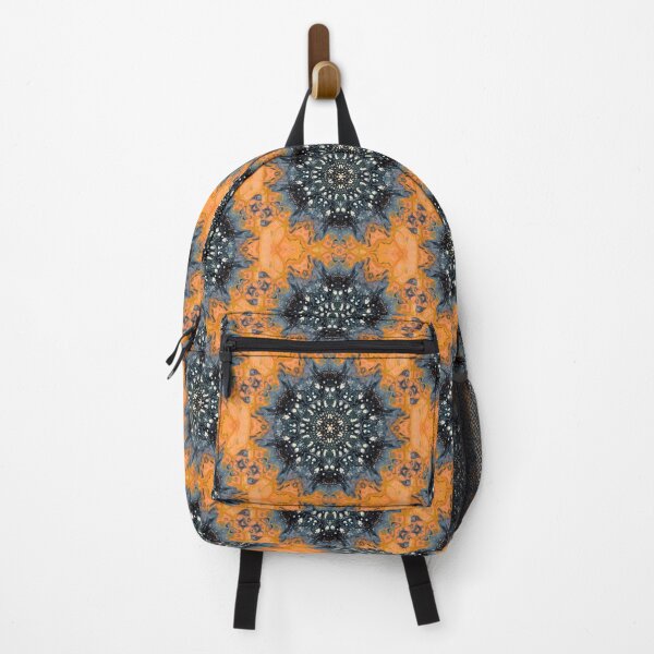 Item preview, Electric Orange and Blue Starburst designed and sold by J Odom.