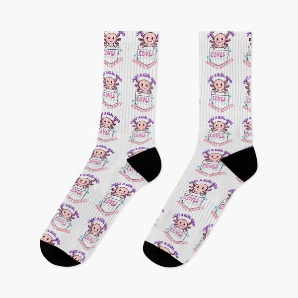 Item preview, Just a Girl Who Loves axolotl! - Funny axolotl Lovers Girl! - Just A Girl Who Loves Axolotls designed and sold by SoffyLee586.