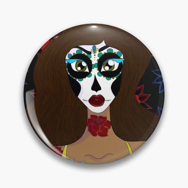Item preview, Sugar Skull Girl designed and sold by ArtByVictoria26.