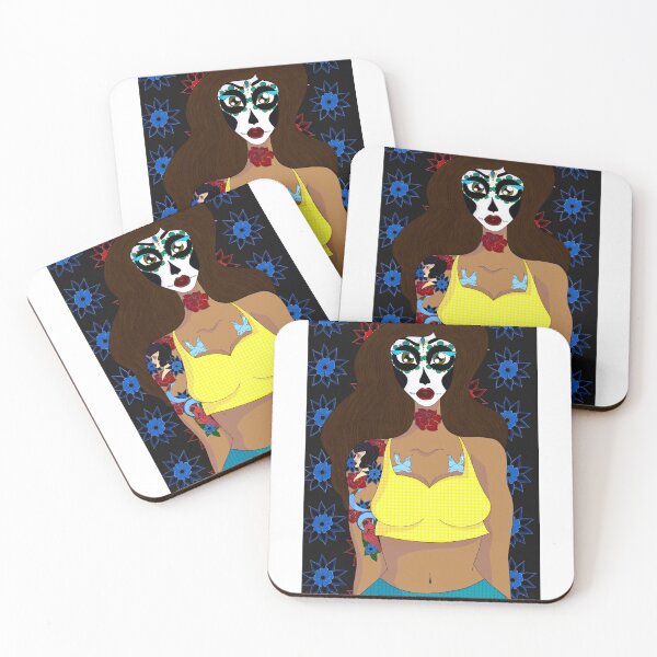 Item preview, Sugar Skull Girl designed and sold by ArtByVictoria26.