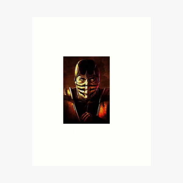 Artikel-Vorschau von Mortal kombat Skorpion, designt und verkauft von AudyStudio.