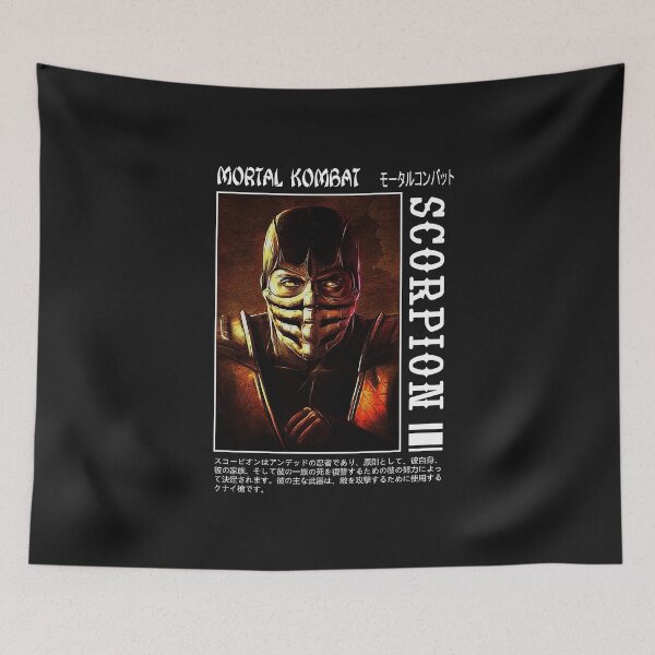 Item preview, Mortal kombat Scorpion designed and sold by AudyStudio.