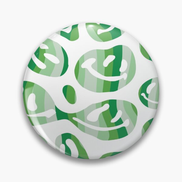 Item preview, Green Swirl Melted Smiley Faces designed and sold by aangieeee.