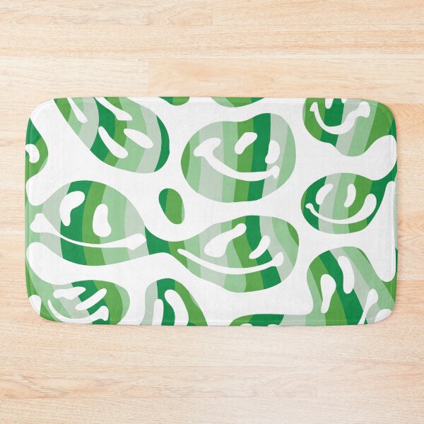 Item preview, Green Swirl Melted Smiley Faces designed and sold by aangieeee.