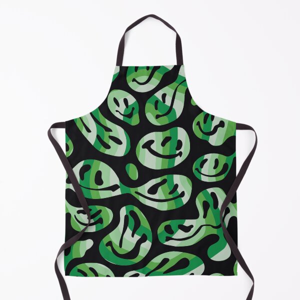 Item preview, Green Swirl Melted Smiley Faces designed and sold by aangieeee.