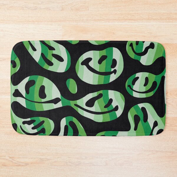 Item preview, Green Swirl Melted Smiley Faces designed and sold by aangieeee.