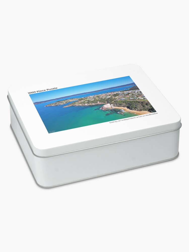 Alternate view of Eden Ocean Pool and Town End of Winter 2021 Jigsaw Size Jigsaw Puzzle
