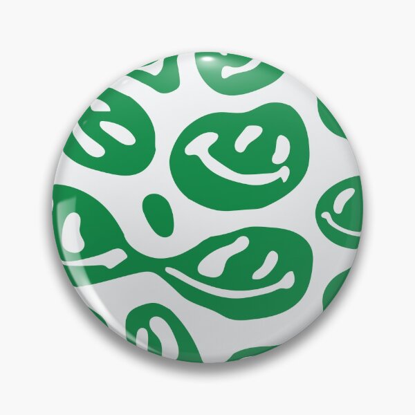 Item preview, Green Melted Smiley Faces designed and sold by aangieeee.