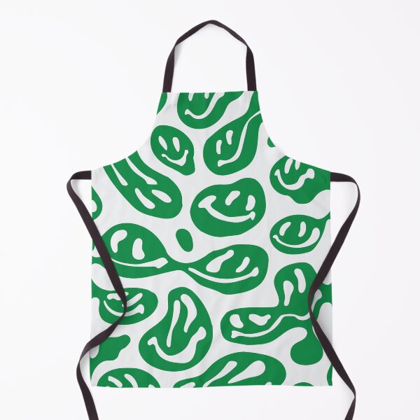 Item preview, Green Melted Smiley Faces designed and sold by aangieeee.