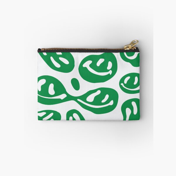 Item preview, Green Melted Smiley Faces designed and sold by aangieeee.