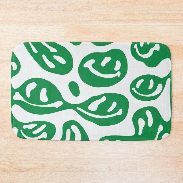 Item preview, Green Melted Smiley Faces designed and sold by aangieeee.