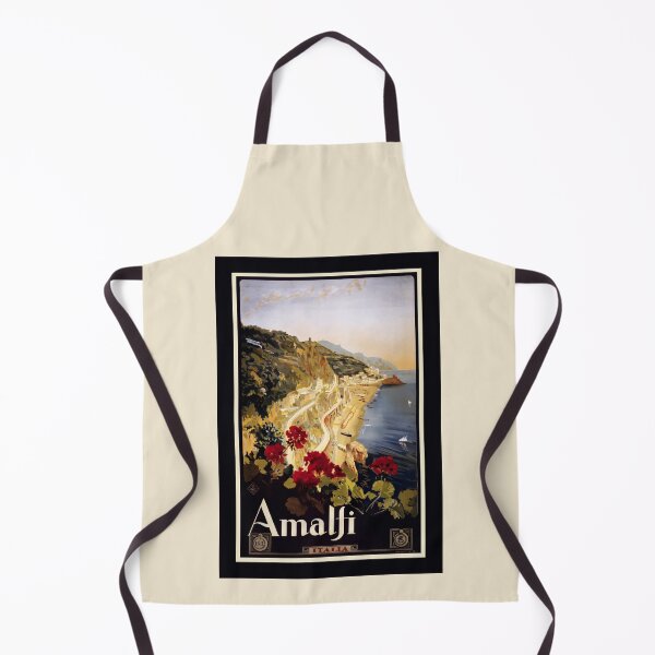 Item preview, Vintage Amalfi Travel Advertisement - Amalfi Italia Enhanced Reproduction designed and sold by molamode.